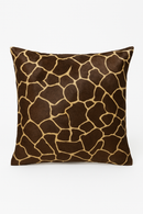 housse de coussin léopard en peluche douce sur mesure 45x45 60x60cm