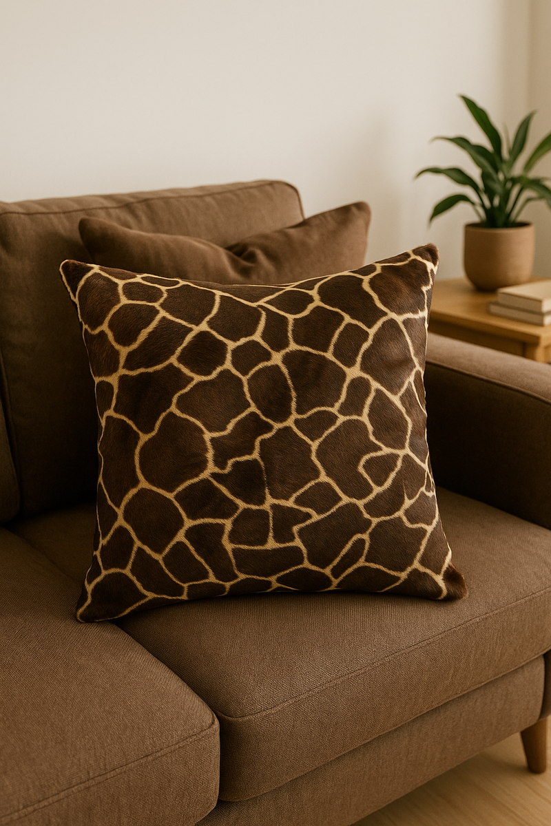 housse de coussin léopard en peluche douce sur mesure 45x45 60x60cm