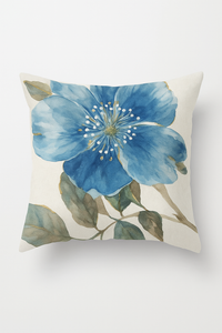 housse de coussin motif floral ginkgo pour canapé et chambre