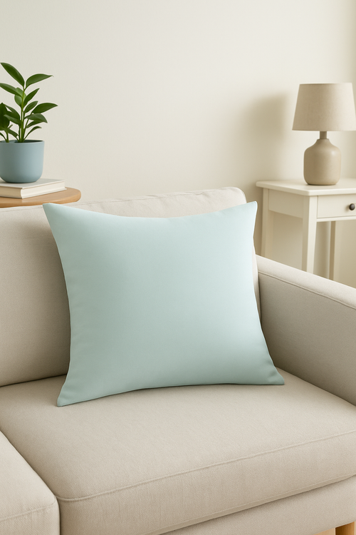housse de coussin personnalisée en peluche douce et minimaliste