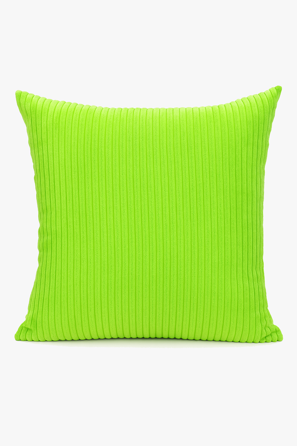 housse de coussin rayée en velours côtelé personnalisée 65x65 ou 70x70 cm