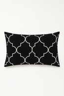 housse de coussin rectangle 30 x 50 cm motif mandala géométrique élégant