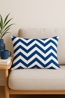 housse de coussin rectangle polyester animaux marins bleus 30 x 50 cm