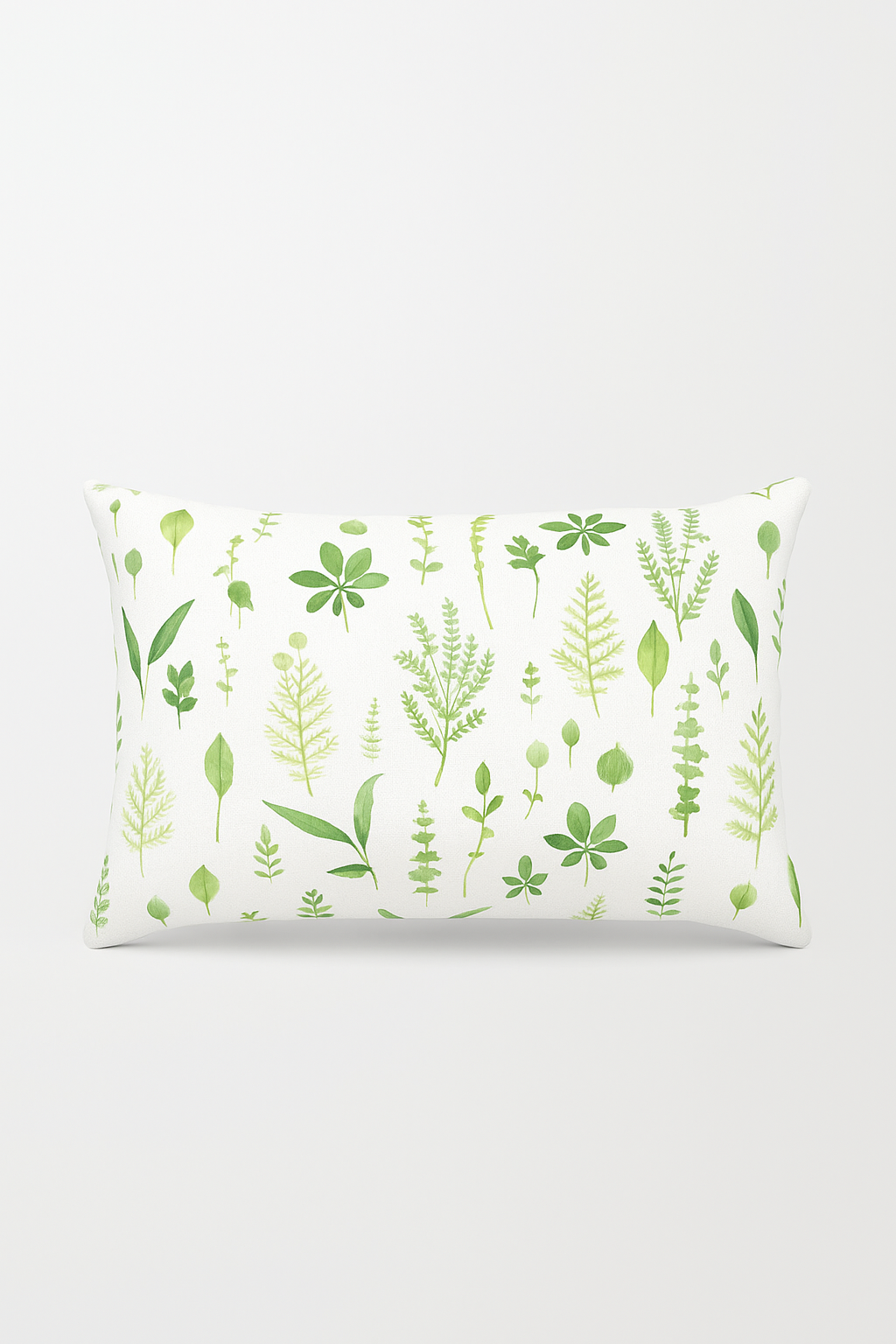 housse de coussin rectangulaire motif fleurs tropicales 30 x 50 cm