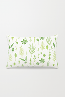 housse de coussin rectangulaire motif fleurs tropicales 30 x 50 cm