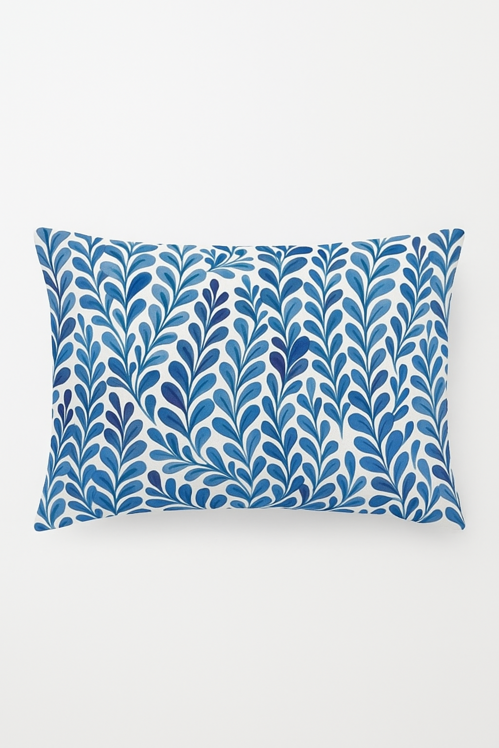 housse de coussin rectangulaire motif fleurs tropicales 30x50 cm