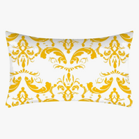 housse de coussin rectangulaire motif mandala géométrique élégant 30x50 cm