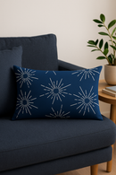 housse de coussin rectangulaire polyester motif mandala géométrique élégant