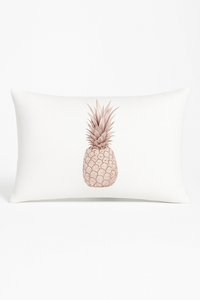 housse de coussin rose motif géométrique décoratif pour la maison