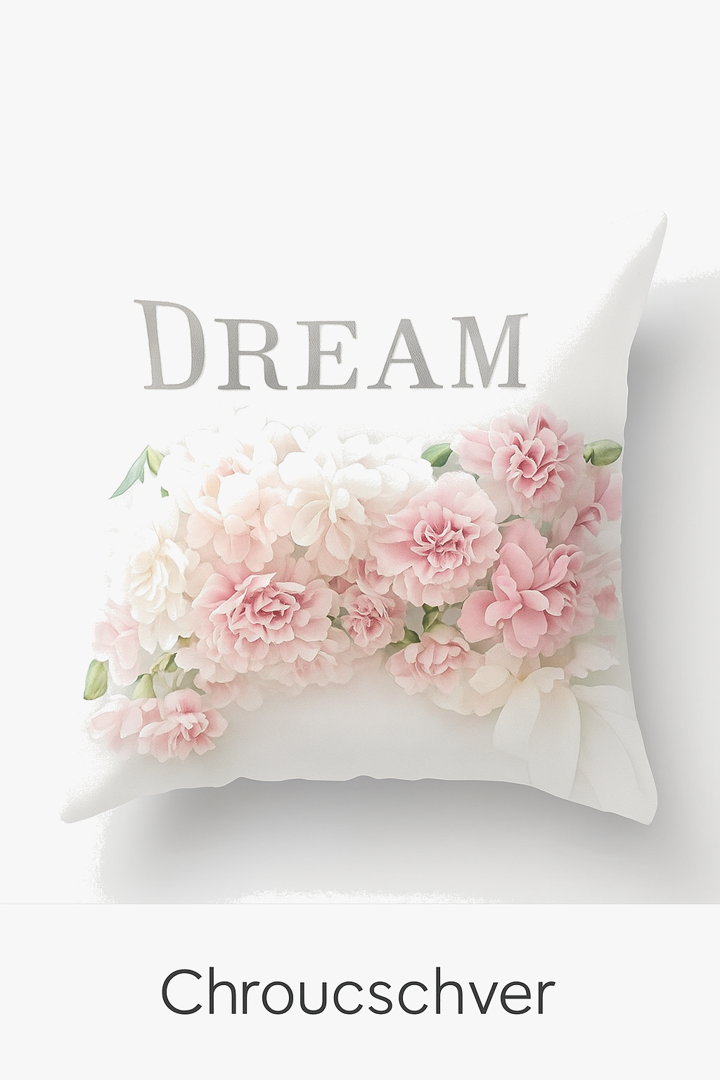 housse de coussin rose style nordique pour décoration intérieure