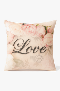 housse de coussin rose style nordique pour décoration élégante