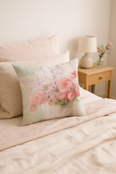 housse de coussin rose style nordique pour déco élégante