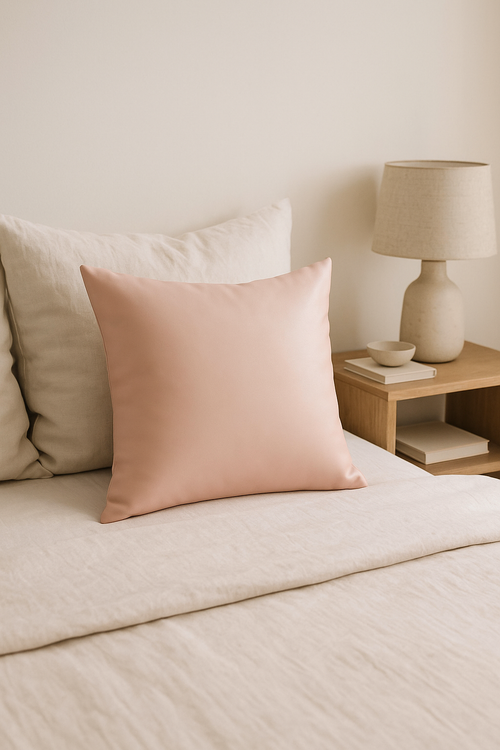 housse de coussin similicuir 45x45 60x60 cm pour canapé-lit - vue 2 sur 2