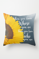 housse de coussin tournesol décoratif pour été et intérieur