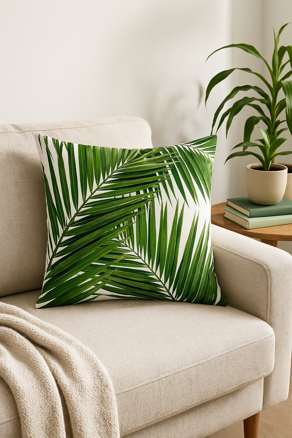 housse de coussin tropicale décorative pour canapé élégant - vue 3 sur 2
