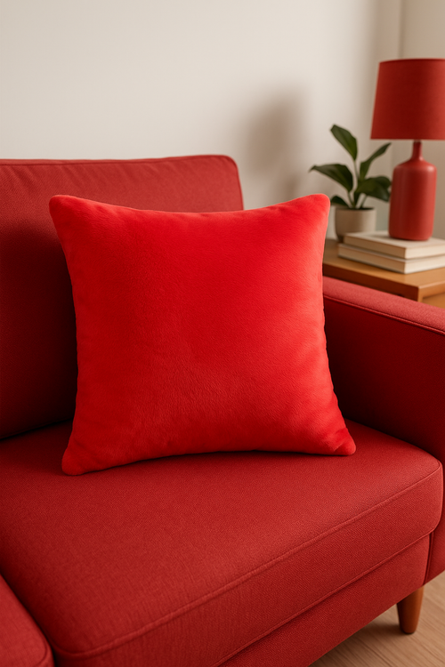 housse de coussin ultra douce style minimaliste personnalisable 40 à 70 cm - vue 2 sur 2