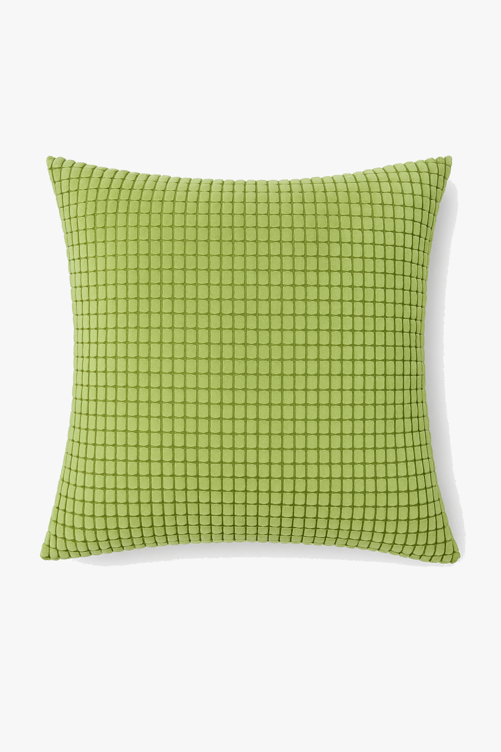 housse de coussin velours côtelé motif grain de maïs grande taille