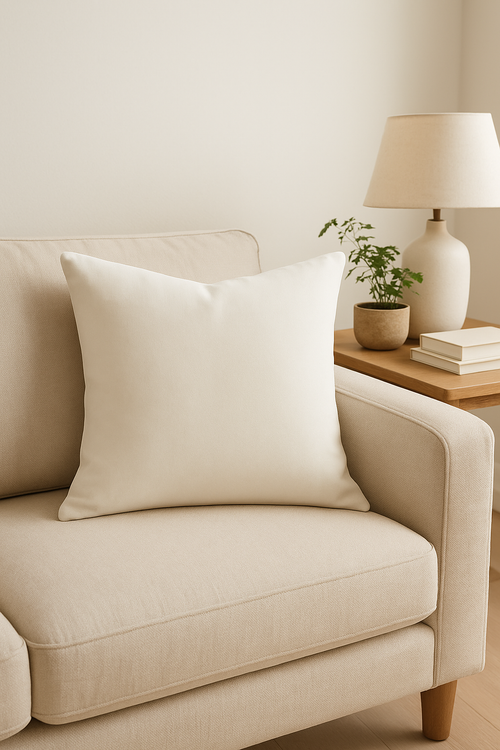 housse de coussin velours polyester personnalisable 25 couleurs disponible - vue 2 sur 2