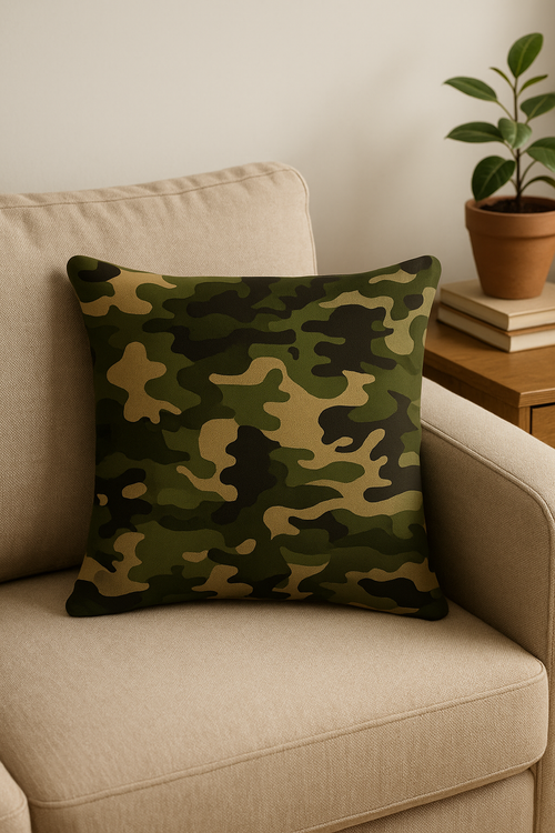 housses de coussin camouflage militaire pour décoration intérieure - vue 2 sur 2