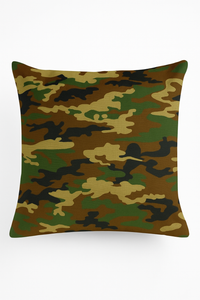 housses de coussin décoratives motif camouflage militaire tendance