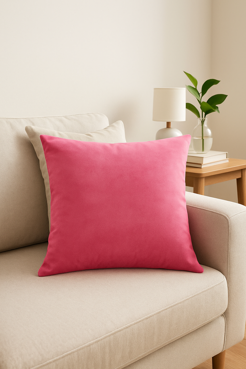 housses de coussin en velours peluche grande taille hygiène assurée - vue 2 sur 2