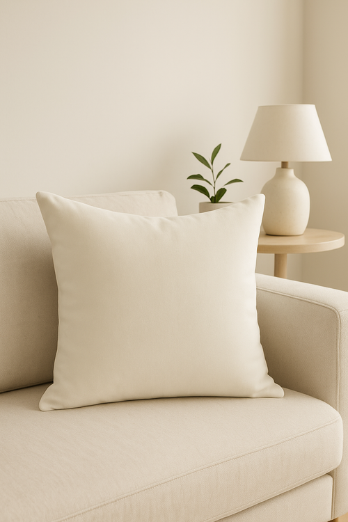 housses de coussin en velours unies pour décoration salon - vue 2 sur 2