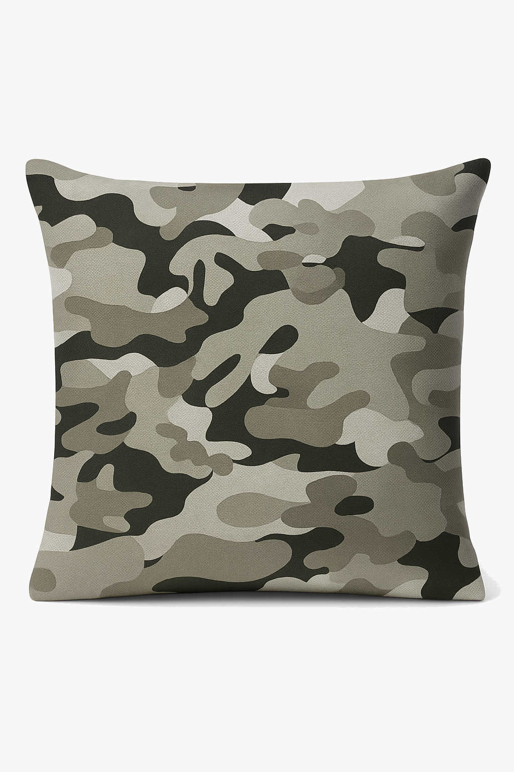 housses de coussin géométriques camouflage militaire décoratives