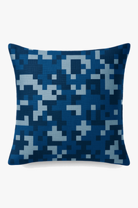 housses de coussin géométriques motif camouflage militaire décoratives