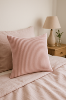 housses de coussin rayées en velours côtelé 30x50cm 50x70cm