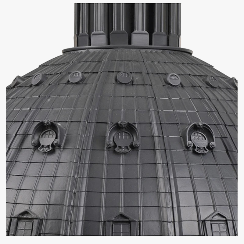 Italie rétro résine Led St Paul'S église suspension lumières pour salon chambre hôtel suspension lampe hall décor luminaires