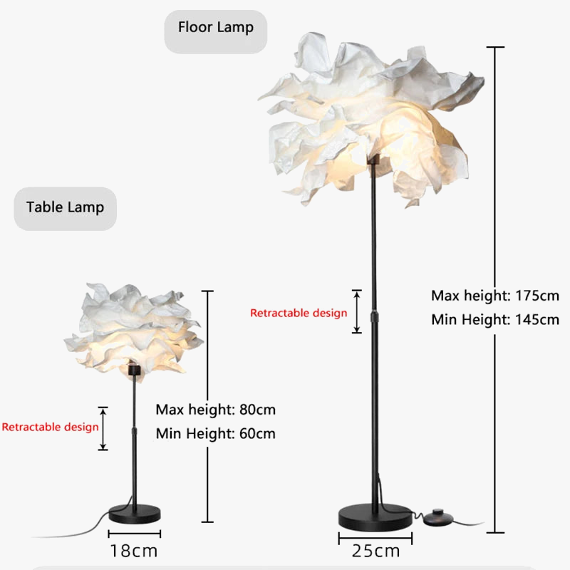 Lampadaire En Papier