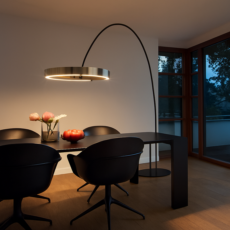 lampadaire design créatif pour intérieur moderne élégant