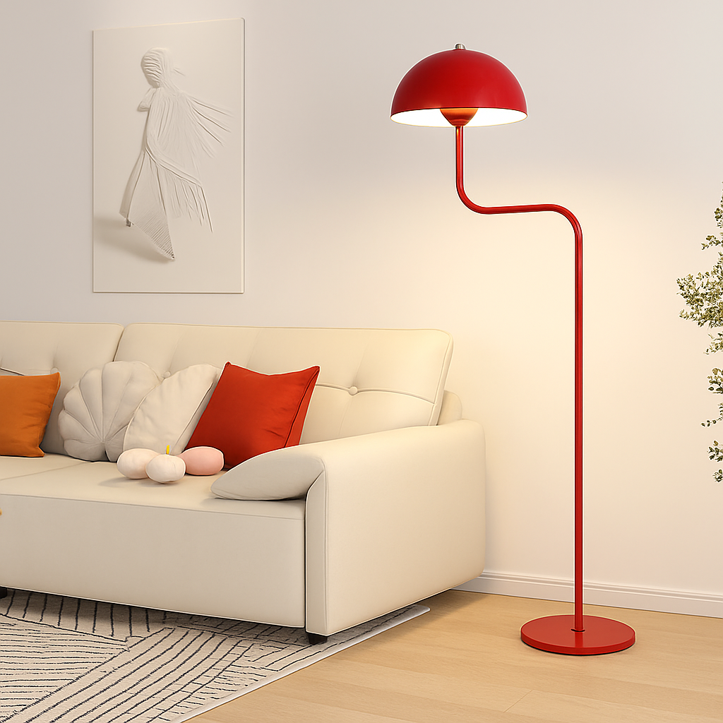 lampadaire à led décoratif pour intérieur et ambiance lumineuse - vue 3 sur 6