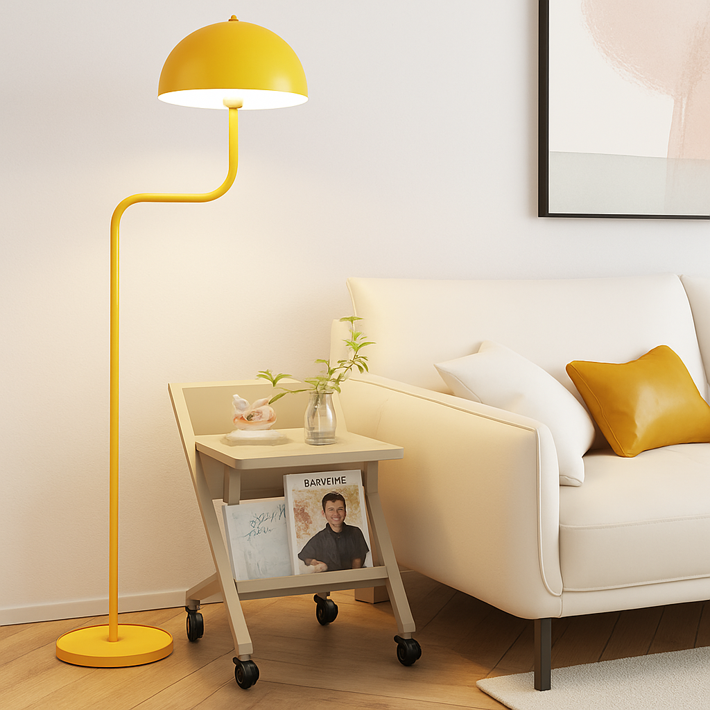 lampadaire à led décoratif pour intérieur et ambiance lumineuse - vue 4 sur 6