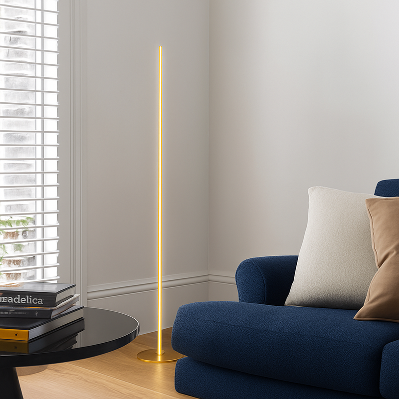 lampadaire moderne minimaliste à led pour intérieur élégant