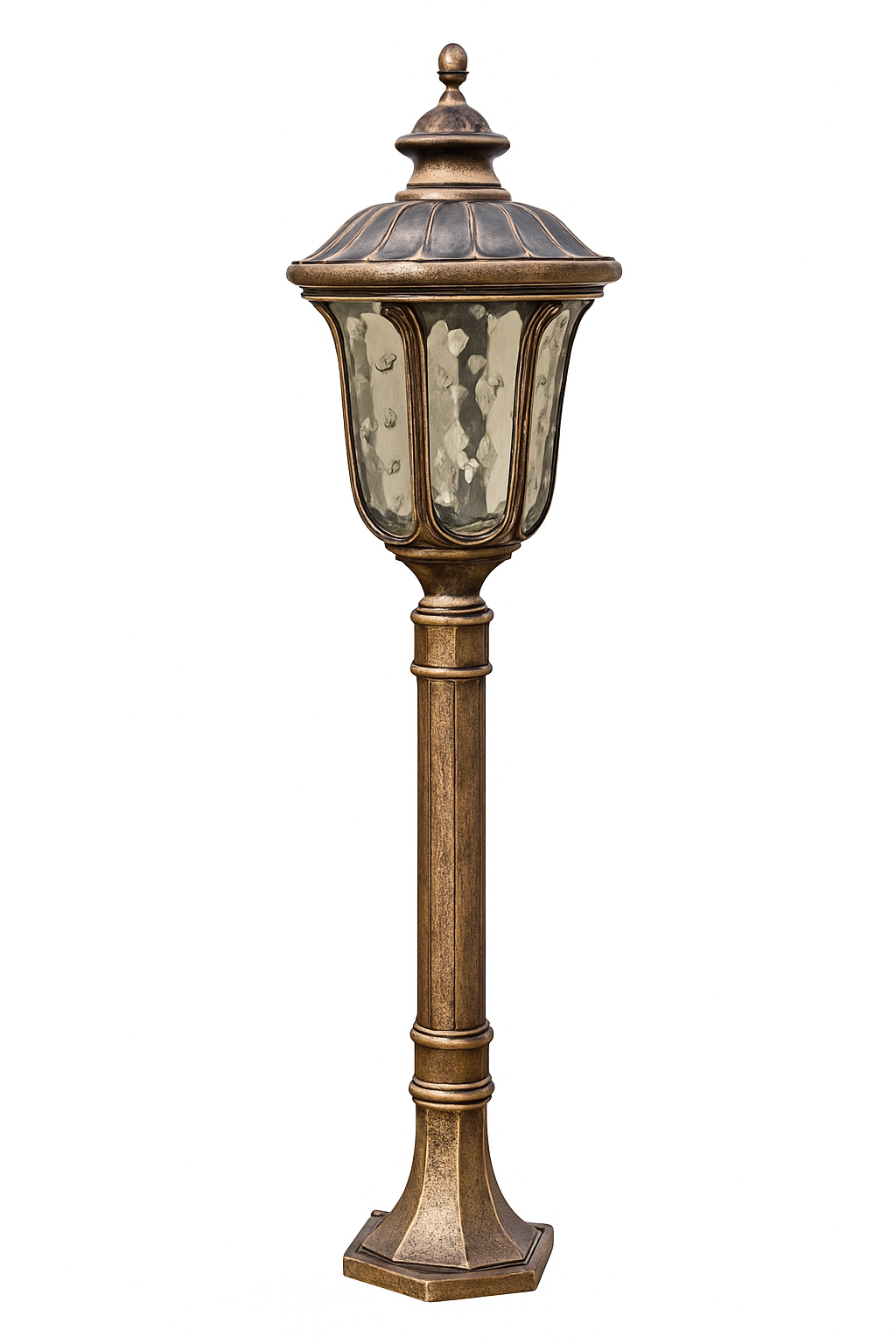 lampadaire rétro pour jardin et allées extérieures