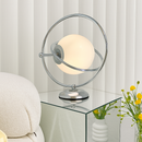 lampe de bureau design italienne en verre rotative