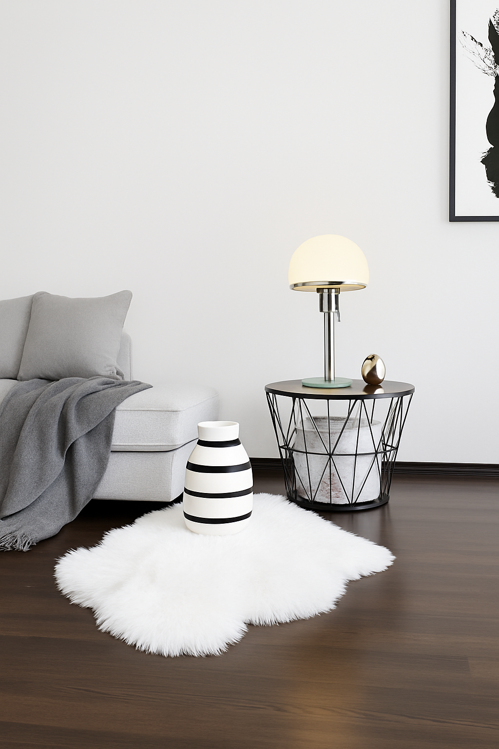 lampe de bureau design led en acier inoxydable wilhelm wagenfeld bauhaus - vue 5 sur 7