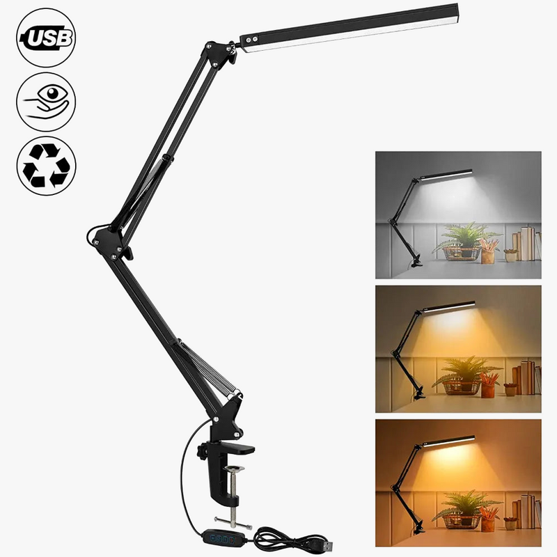 OTUS Lampe de Bureau à LED avec Commande Gestuelle, Métal Lampe D OTUS Lampe de Bureau à LED avec Commande Gestuelle, Métal Lampe D