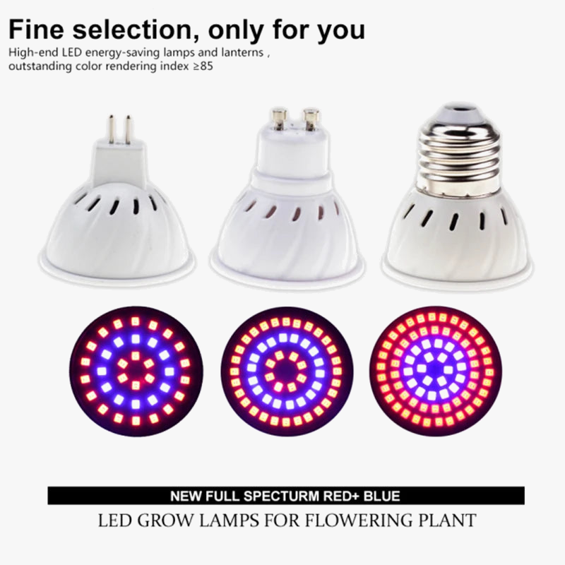 lampe de croissance à spectre complet pour plantes