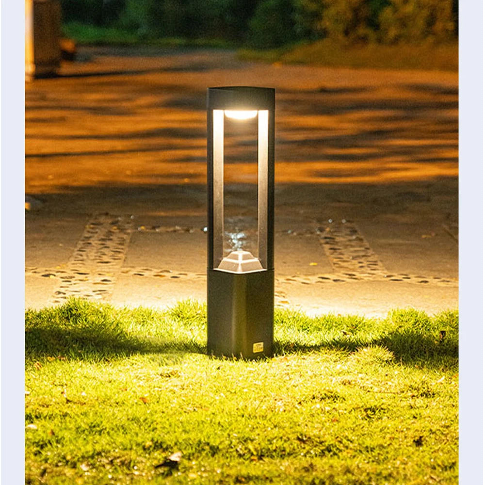 lampe de pelouse à led pour jardin et éclairage extérieur