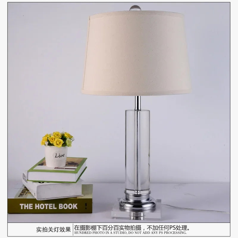 Lampe de Table nordique en cristal