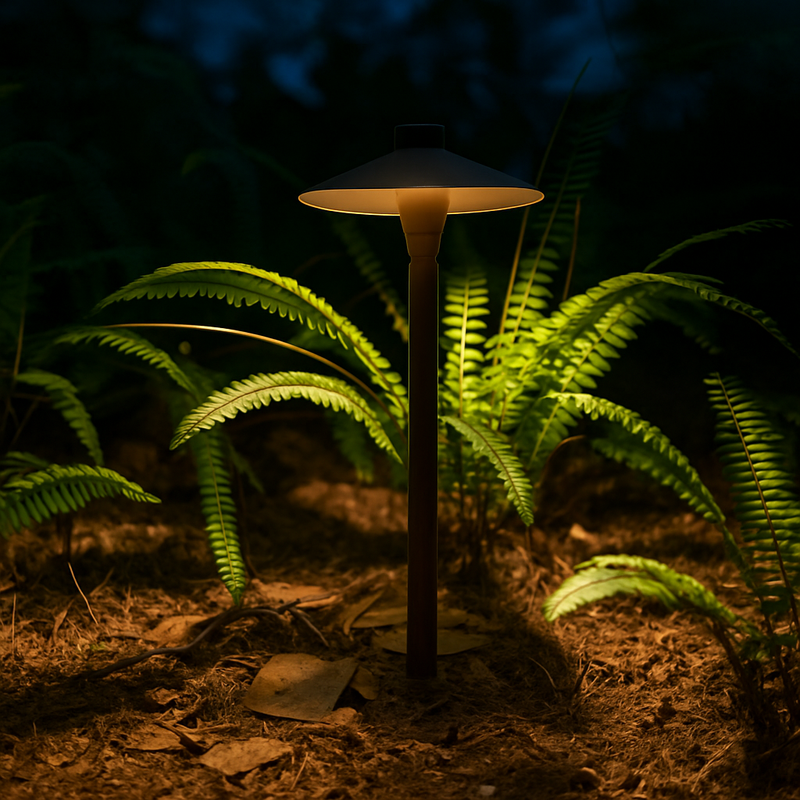 lampe led extérieure moderne en aluminium pour jardin et parc