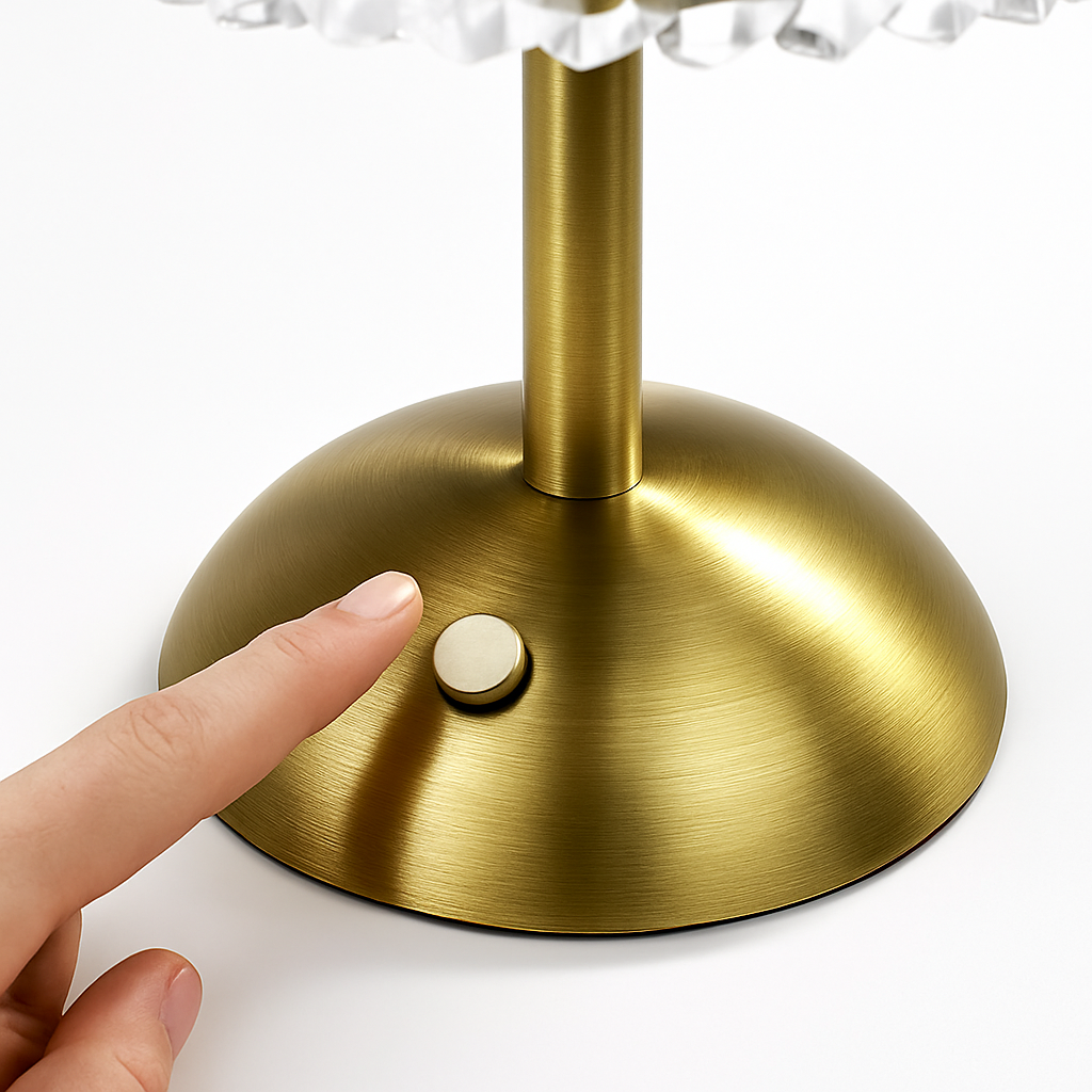 lampe à poser led tactile rechargeable sans fil pour lecture et détente - vue 6 sur 9