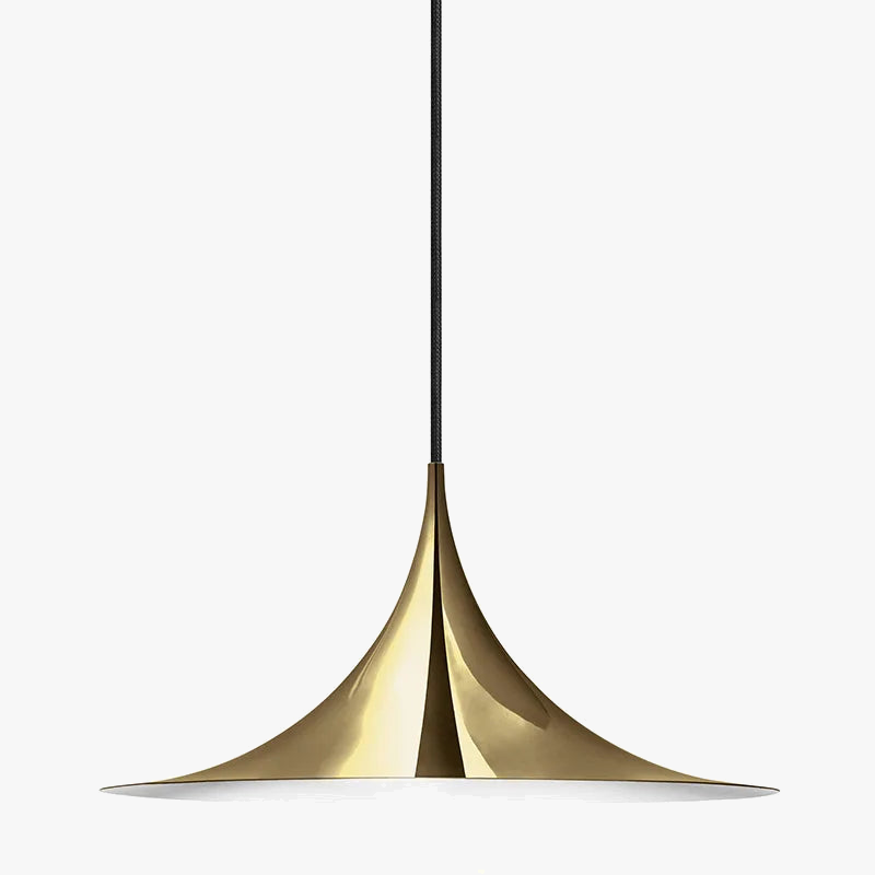 Suspension design corne nordique pour villa minimaliste