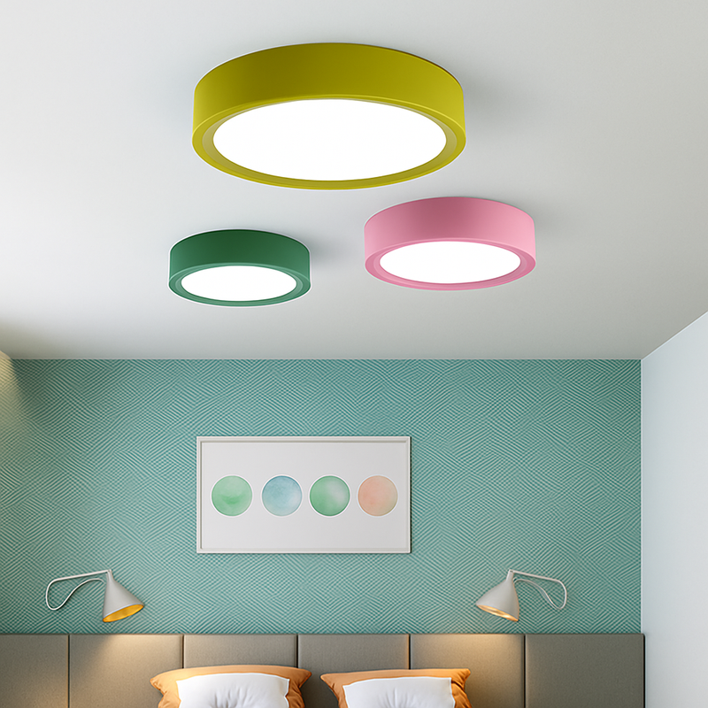 led downlight ultra mince monté en surface moderne