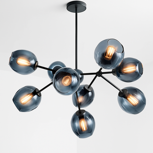 LED lustre éclairage pour la maison Restaurant salle à manger lustres en verre décor à la maison luminaire intérieur