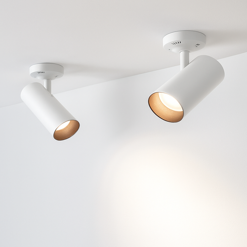 Les Downlights LED COB montés en Surface pliables et rotatifs à 360 ° plafonniers LED 10W15W20W lampes LED éclairage de fond - vue 2 sur 6
