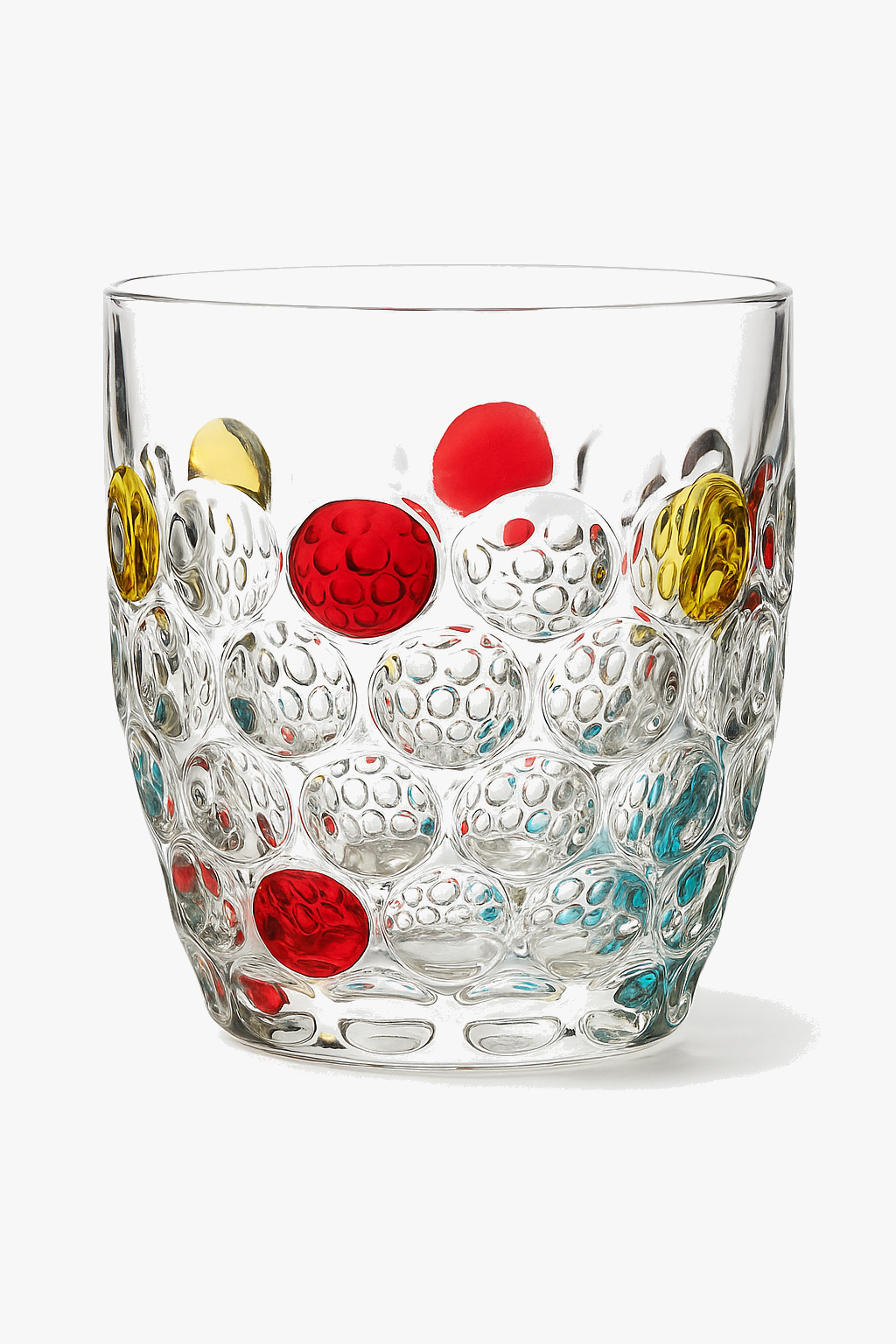 Lot 2 verres cristal motifs gothiques design zecchin