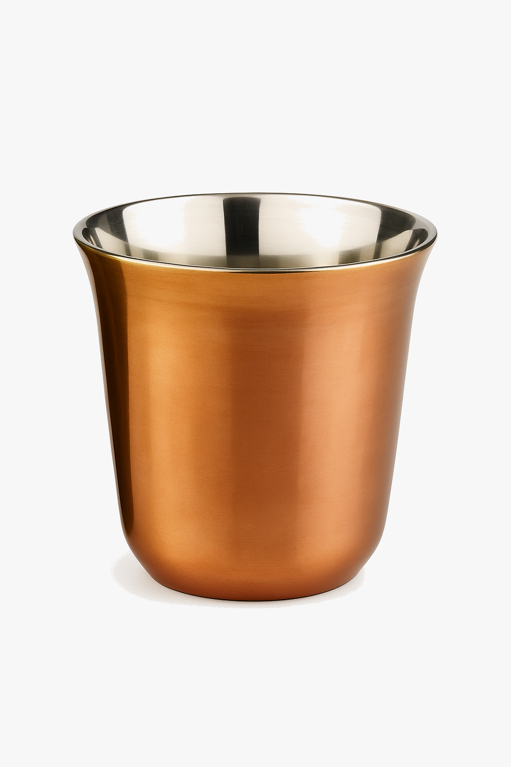 Lot 4 tasses espresso inox double paroi isotherme